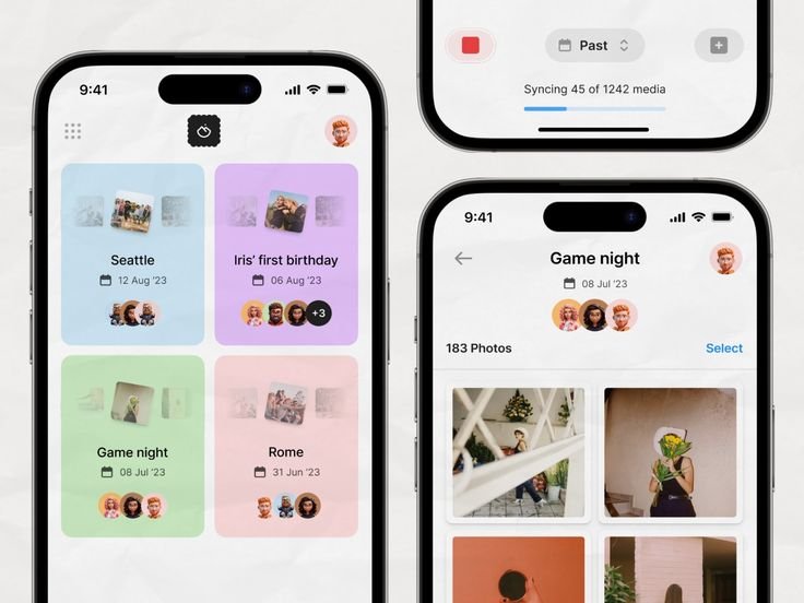 mobile app ui