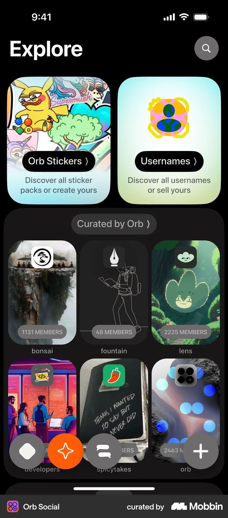 mobile app