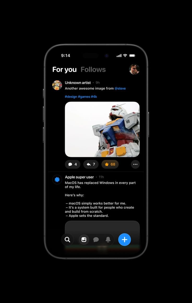 mobile app