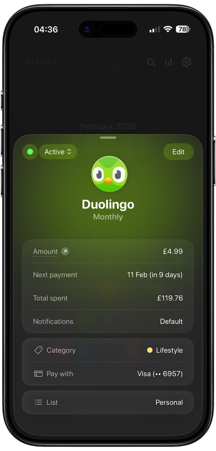 mobile app