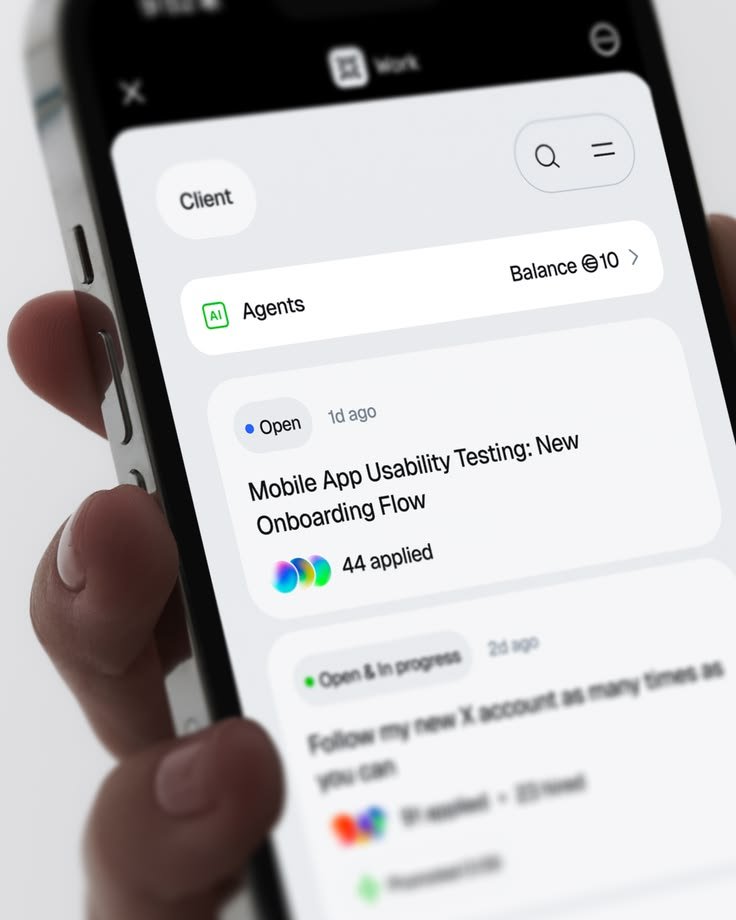 mobile app